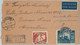75346 - POLAND - Postal History: IMPERF STAMP On Airmail COVER To ARGENTINA 1947 - Ohne Zuordnung