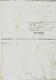 1844  LETTRE OFFICIELLE  ENTETE PROCURA DEL RE TRIBUNAL CRIMINAL VALLE DI GIRGENTIL CACHET   GIRGENTI  AGRIMENTE SICILE - ...-1850 Préphilatélie