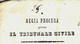 1844  LETTRE OFFICIELLE  ENTETE REGIA PROCURA IL TRIBUNAL CIVILE DEIL VALLE DI GIRGENTI  CACHET  « GIRGENTI » AGRIMENTE - ...-1850 Voorfilatelie