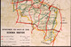 Plan Du SCHEMA ROUTIER Du Département Des Hauts-de-Seine, 5e édition, Janvier 1971  Echelle 1/50.000e. 54x42cm, TBE - Europe