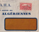 ALGERIE - 1936 - CONVOYEUR BENI-MANSOUR à BOUGIE - ENVELOPPE De EL KSEUR - Storia Postale