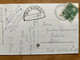1916 Unusual Postmarks Hrad Valdštejn Half Circle + LAZNE Bad Wartenbergon Postcard Sent To Libau - ...-1918 Préphilatélie