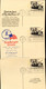 UX61 UPSS S80A 6 Diff. Postal Cards FDC BRUSSELS 1972 Cat. $42.00+ - 1961-80