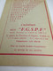 Delcampe - Fédération Sportive De France/Concours Régionaux & Grands Prix Fédéraux/1961     PROG317 - Programma's