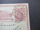 1899 Republica Oriental Del Uruguay Weltpostverein Union Postal Universelle Ganzsache Stempel Abonados Nach Buenos Aires - Uruguay