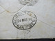 Delcampe - 1895 Republica Del Uruguay Ganzsachen Umschlag Nach Roma über Pisa Rückseitig 5 Stempel! Schiffspost - Uruguay