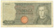 5000 LIRE FALSO D'EPOCA CRISTOFORO COLOMBO I TIPO MEDUSA 20/01/1970 MB/BB - [ 8] Fictifs & Specimens