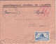 ALGERIE - 1952 - ENVELOPPE Du GOUVERNEUR GENERAL ALGER MARQUE LINERAIRE ! => CONSUL DE FRANCE à SEVILLE (ESPAGNE) - Brieven En Documenten