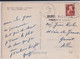 ALGERIE - 1955 - CACHET D'HOTEL SUR TIMBRE ! CARTE De LAGHOUAT - Lettres & Documents