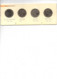 NEDERLAND SET 4 PENNINGEN CARD 100 JAAR VORSTINNEN WILJHELMINA, JULIANA, BEATRIX, 1898/1998 - Adel