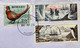 SWEDEN 2002, CHINA-SWEDEN JOINT ISSUE,PEACOCK , DUCK ,PENGUIN,SHIP ,ANTARCTIC EXPEDITION COVER TO INDIA - Cartas & Documentos