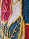 Gobelin Tapestry "Stained Glass - Rose" - 100% Wollen - Handmade - Rugs, Carpets & Tapestry