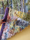 Delcampe - Gobelin Tapestry "3D Forest" - 100% Wollen - Handmade - Tapijten