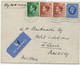 GB 1937, Mixed Postage GV 2 ½d (faults) And EVIII ½d And 1 ½d (2x), Totally 6d On Very Fine Cover (backflap Missing) - Lettres & Documents