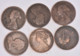 Grande-Bretagne - Lot De 6 Half Penny Reine Victoria - 1860-1899 - 05-079L3 - D. 1 Penny