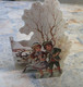 Découpi Pop Up En Relief  3 Volets Motif Hivernal Type Noel Enfant Patinage  Renne - Format  17 Cm /12 Cm - Kinder