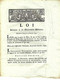 1791  LOI  DECORATION MILITAIRE   AUX DEFENSEURS DE LA PATRIE OU COMMENT RENFORCER L’ ESPRIT PATRIOTIQUE  B.E. V.TEXTE - Gesetze & Erlasse