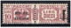 ITALIA RSI - 1944 - PACCHI POSTALI - VALORE DA 10 LIRE - MNH - Paketmarken