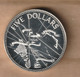 BAHAMAS 5 Dollars - (Historical Map ) 1984 Silver (.500) • 42.12 G • ⌀ 35.5 Mm KM# 106  MINTAGE : 1.036 COINS - Bahamas