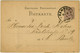 ALLEMAGNE / DEUTSCHLAND - 1885 KLAUCKE-Stempel "HAMBURG *7a" Nr.74 Auf 5p GS Postkarte - Storia Postale