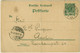 ALLEMAGNE / DEUTSCHLAND - 1899 Einkreisstempel "M. GLADBACH *2*" Auf 5p GS Postkarte - Covers & Documents