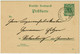 ALLEMAGNE / DEUTSCHLAND - 1899 Einkreisstempel "SCHACKENSLEBEN" Auf 5p GS Postkarte - Covers & Documents