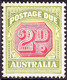 AUSTRALIA 1938 KGVI 2d Carmine & Green Postage Due SGD114 MNH - Strafport