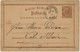 ALLEMAGNE / DEUTSCHLAND - 1874 Einkreisstempel "FORBACH I/LOTHRINGEN" Auf 1/2 Gr. GS Postkarte (LOTHRINGEN, Frankreich) - Storia Postale