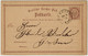 ALLEMAGNE / DEUTSCHLAND - 1874 Einkreisstempel "HERBORN" Auf 1/2 Gr. GS Postkarte - Covers & Documents