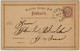 ALLEMAGNE / DEUTSCHLAND - 1874 Einkreisstempel "HERBORN" Auf 1/2 Gr. GS Postkarte - Lettres & Documents