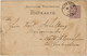 ALLEMAGNE / DEUTSCHLAND - 1883 Einkreisstempel "FLONHEIM" Auf 5p GS Postkarte - Lettres & Documents