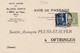 28576# MERCURE + PAIX CARTE OMEY Par POGNY MARNE Obl GIVET ARDENNES 6 Septembre 1939 Pour OFTRINGEN SUISSE - 1921-1960: Modern Period