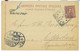 P0279 - ITALY - POSTAL HISTORY - VESUVIO Vulcano SPECIAL Postmark On CARD 1898 - Altri & Non Classificati