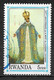 Rwanda 1992. Scott #1370 (U) Statue Of Madonna - Usados