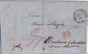1866 - LETTRE De ZELL A.d. MOSEL Avec AMBULANT "MAINZ COELN" ! => BRUXELLES - Covers & Documents