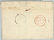 74134 - LUXEMBOURG - Postal History - PREPHILATELIC COVER From Grevenmacher  To WILTZ 1848 - ...-1852 Voorfilatelie