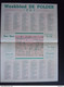 Delcampe - Belgie 6 Kalenders Van Het Weekblad DE POLDER 1961 1962 1963 1964 1965 1968 30,5 X 42 Cm Dubbel Gevouwen Goede Staat - Grand Format : 1961-70