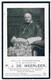 Dp. Pastoor Te St. Niklaas. De Meerleer P.J. ° Erpe 1830 † St. Niklaas 1912  (2 Scan's) - Religión & Esoterismo