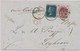GB 1871 QV 2d Pl.13 (FH) And 3d Pl.6 (NA) 5d Postage (to Italy Possible Since 1.7.1870) On Very Fine Cover To LEGHORN - Lettres & Documents