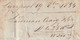 Delcampe - 1833 - KWIV - 3 Page Entire (letter + Accounts) From LIVERPOOL To COGNAC, France - Arrival Stamp - French Tax 23 - ...-1840 Préphilatélie