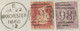 GB 1868, QV 6d Pl.6 (JK, Faults) Together With LE 1d Pl.73 (AC, VARIETY: Red Dot Above Left Letter C, R!)  On VF Cover - Briefe U. Dokumente