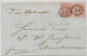 GB 1860 QV 4d Rose-carmin (2x) Sound Used On Very Fine Cover With LONDON Numeral „14“ (Parmenter 14U – NEW EARLIEST DATE - Lettres & Documents
