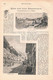 A102 1167 Thun Und Umgebung Schloss Thun Schloss Schadau Artikel / Bilder 1887 !! - Autres & Non Classés