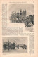 A102 1188 Dessau Lustgarten Schlosskirche Rathaus Artikel / Bilder 1888 !! - Autres & Non Classés