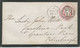 GB „53 / BATH“ Duplex Postmark On Superb Rare QV 1d Pink Stamped To Order Postal Stationery Envelope (size B, Dated 20 1 - Brieven En Documenten