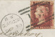 GB „159 / GLASGOW“ Scottish Duplex On Superb Cover With QV 1d Red Plate 201 (HG) - Brieven En Documenten