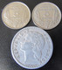 Delcampe - France - 22 Monnaies 1862 à 1946 Avec 5 En Argent Dont 20 Centimes Napoléon III 1867 A, 1 Franc Semeuse 1916, Etc... - Verzamelingen