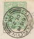 GB „GLASGOW / 16“ SCOTTISH DOUBLE CIRCLES (DOUBLE ARC TYPES 26mm – Small Type) On Fine Postcard (small Faults) „Naworth - Cartas & Documentos