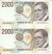 Z40 - COPIA 2000 LIRE COLORI DIFFERENTI - 2000 Liras