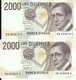 Z41- COPIA 2000 LIRE NUMERI CONSECUTIVI - 2000 Lire